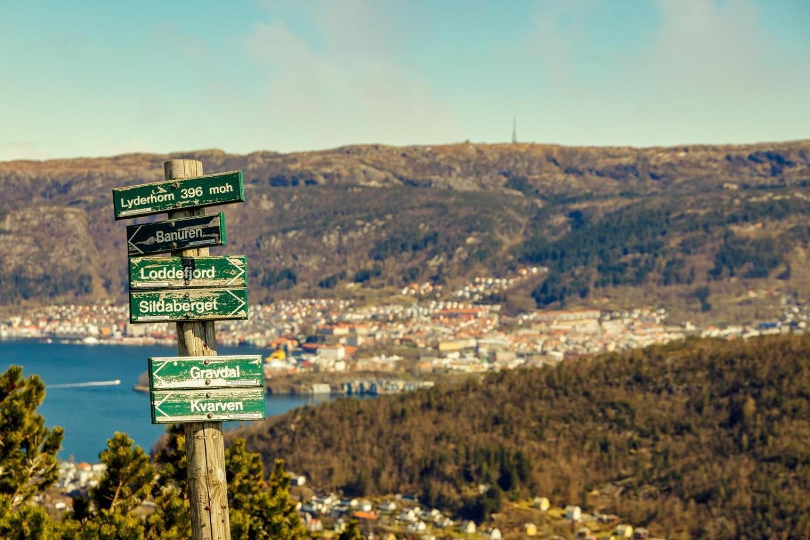A Beautiful 3-Bedroom Apartment With Stunning Views And Free Parking Bergen Buitenkant foto